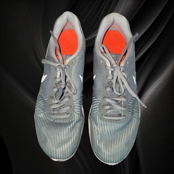 Nike womens Flex Bijoux gray running trainer shoes - Picture 3 of 5